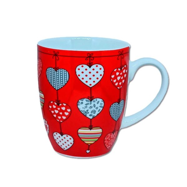 TAZA "ZOEY" ROJA 250 ml