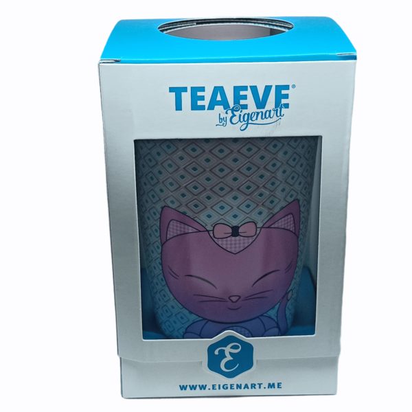 TAZA "TEAEVE" AZUL 350 ml